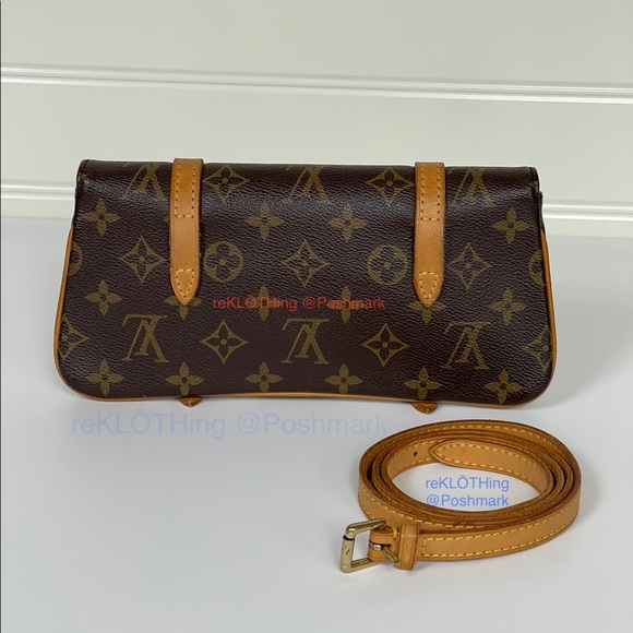 Louis Vuitton POCHETTE MARELLE Waist Bum Bag M10015 Monogram LV - EUC fanny - Picture 3 of 17